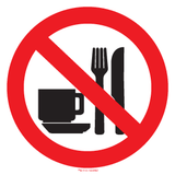 ETEN EN DRINKEN VERBODEN
