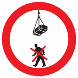 NE PAS STATIONNER SOUS LA CHARGE