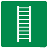 VLUCHTLADDER ISO7010-E059