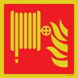 BRANDSLANG - HASPEL ISO7010-F002