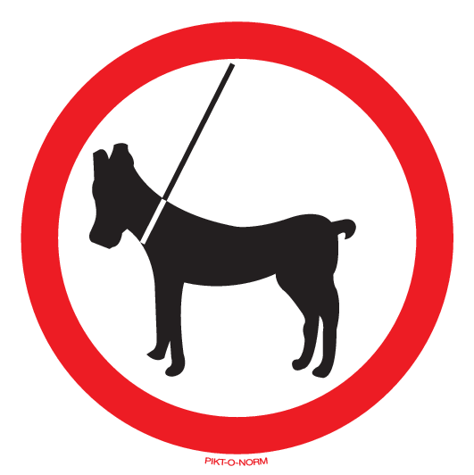 HONDEN AAN DE LEIBAND VERBODEN