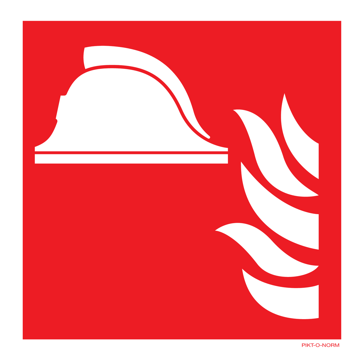 ÉQUIPEMENTS LUTTE INCENDIE ISO7010-F004