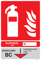 BLUSTOESTEL CO2, KLASSEN BC