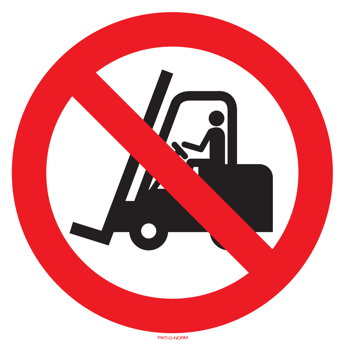 HEFTRUCKS VERBODEN