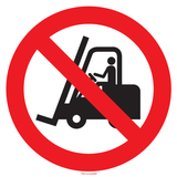 HEFTRUCKS VERBODEN