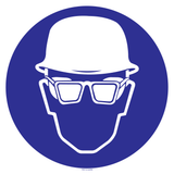CASQUE ET LUNETTES DE SEC.OBLIGATOIRES