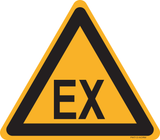 WAARSCHUWING EX. EXPLOSIEVE OMGEVING
