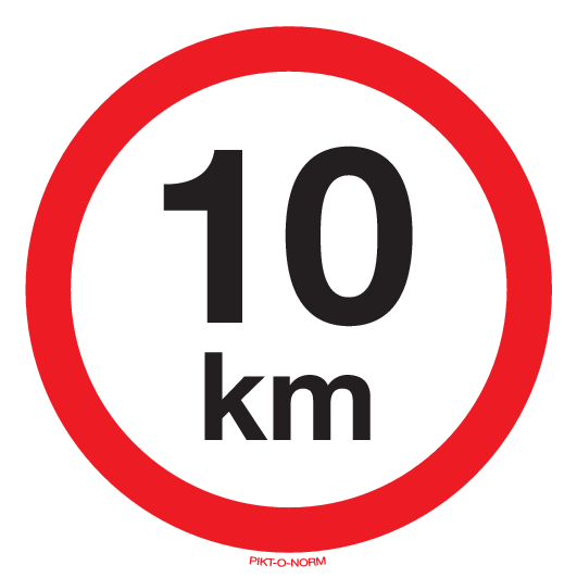 VITESSE LIMITÉE 10 KM