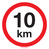 VITESSE LIMITÉE 10 KM