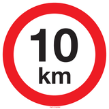 VITESSE LIMITÉE 10 KM
