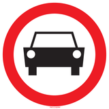 INTERDIT AUX VÉHICULES