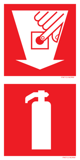POINT D'ALARME INCENDIE + EXTINCTEUR