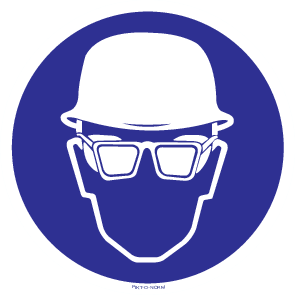 CASQUE ET LUNETTES DE SEC.OBLIGATOIRES