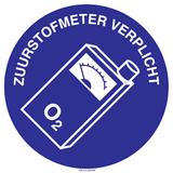 ZUURSTOFMETER VERPLICHT