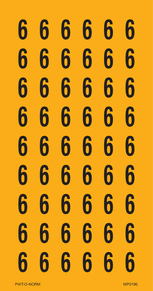 CHIFFRE6 SUR FEUILLE