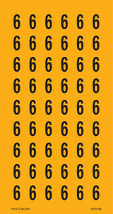 CHIFFRE6 SUR FEUILLE
