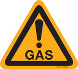 WAARSCHUWING GEVAAR GAS!