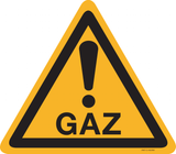 AVERTISSEMENT DANGER GAZ!