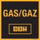 EMPLACEMENT COMPTEUR GAS/GAZ