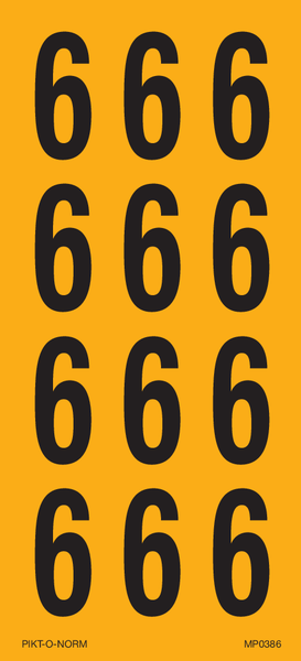 CHIFFRE6 SUR FEUILLE