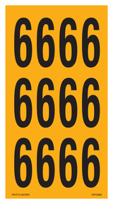CHIFFRE6 SUR FEUILLE
