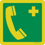 NOODTELEFOON  ISO7010-E004