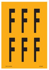 LETTRE F SUR FEUILLE