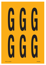 LETTER G OP VEL