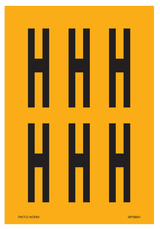 LETTER H OP VEL