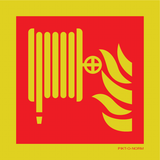 BRANDSLANG - HASPEL ISO7010-F002