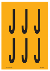 LETTER J OP VEL