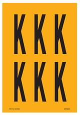 LETTER K OP VEL