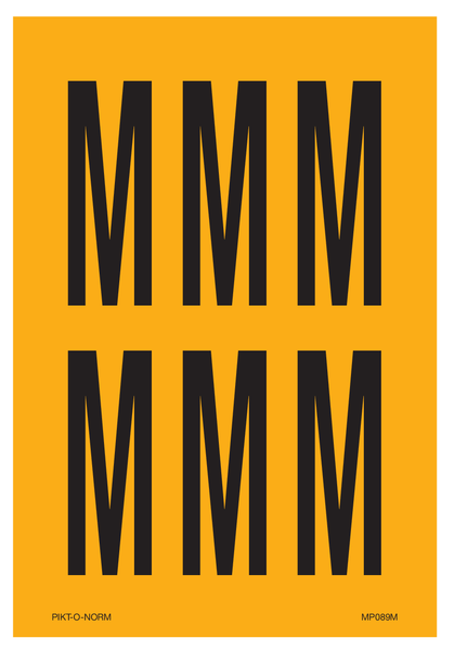 LETTRE M SUR FEUILLE