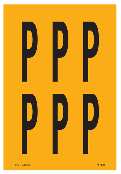 LETTER P OP VEL