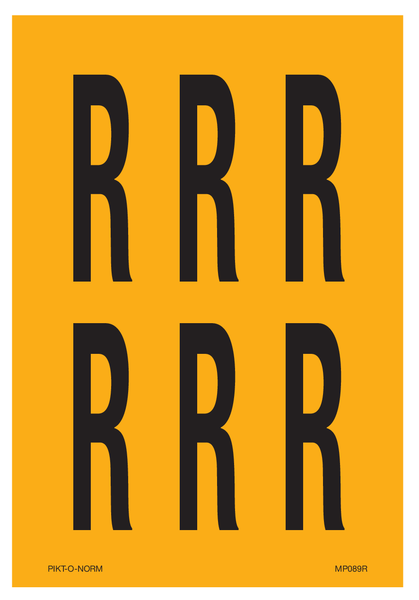 LETTER R OP VEL