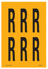 LETTER R OP VEL