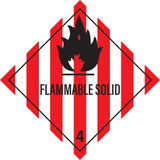 FLAMMABLE SOLID. ADR CLASSE 4.1