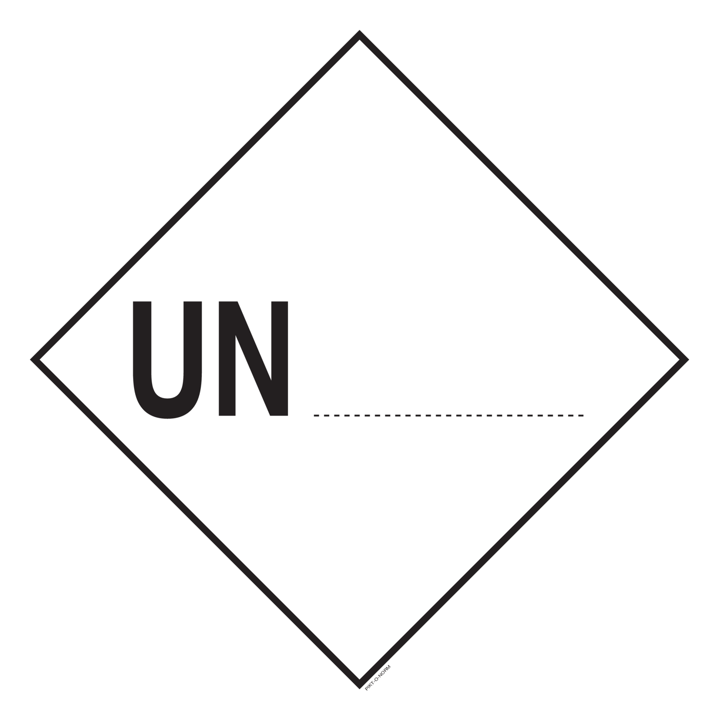 UN AVEC NUMÉRO VIERGE