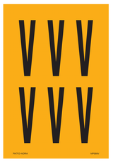 LETTER V OP VEL