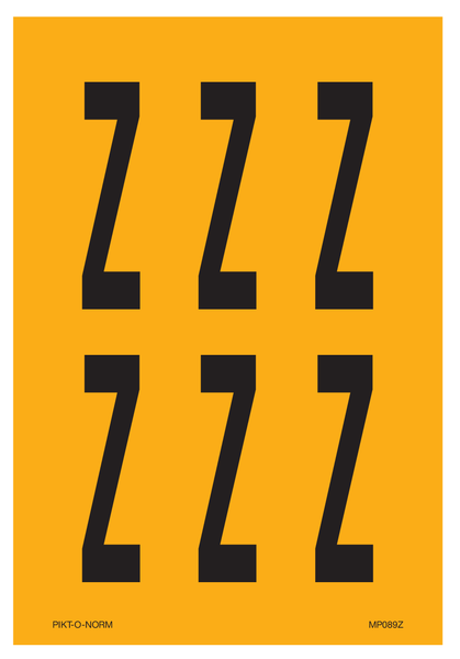 LETTRE Z SUR FEUILLE