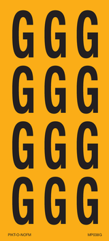 LETTER G OP VEL