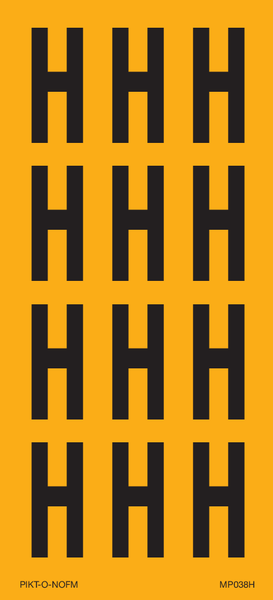 LETTER H OP VEL