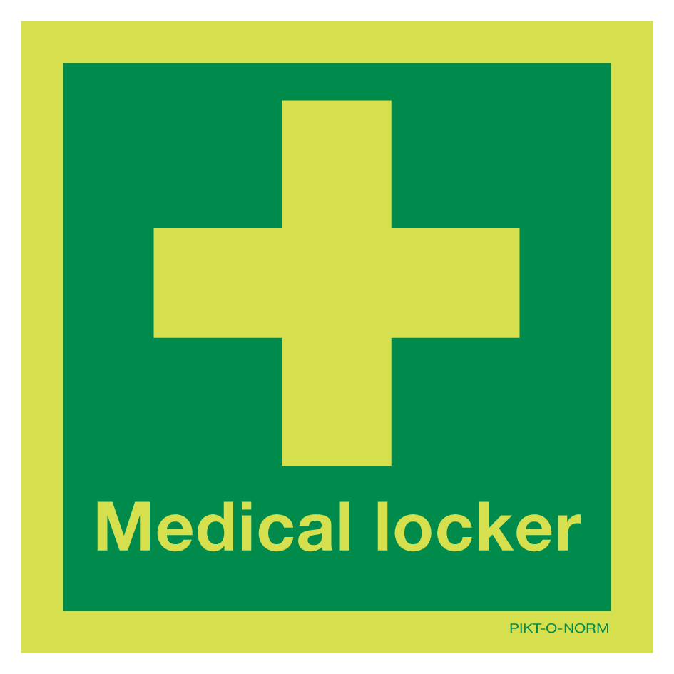 FIRST AID MEDICAL LOCKER