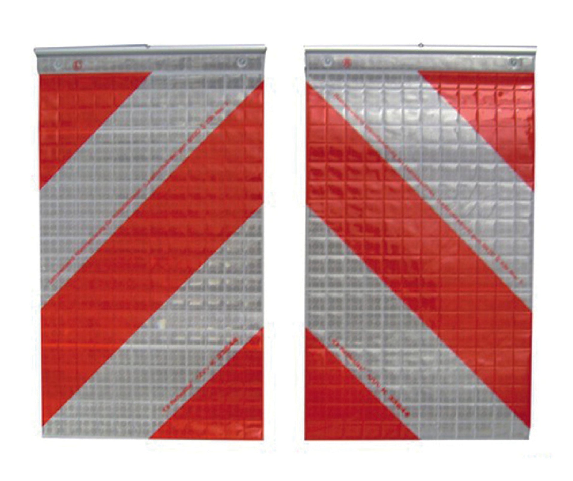 ENSEMBLE DE 2 DRAPEAUX D'AVERTISSEMENT