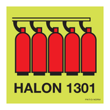 HALON 1301 BATTERY