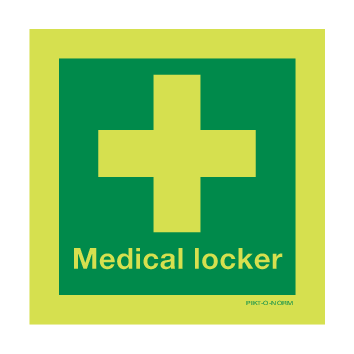 FIRST AID MEDICAL LOCKER
