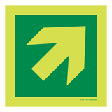 DIRECTION ARROW UP RIGHT