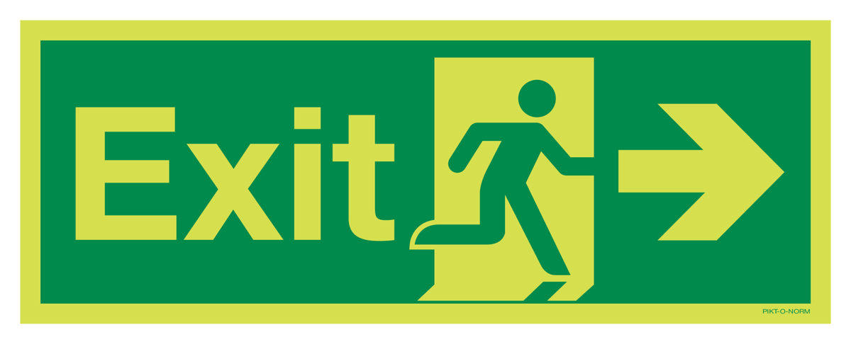 EXIT WITH RUNNING MAN RIGHT