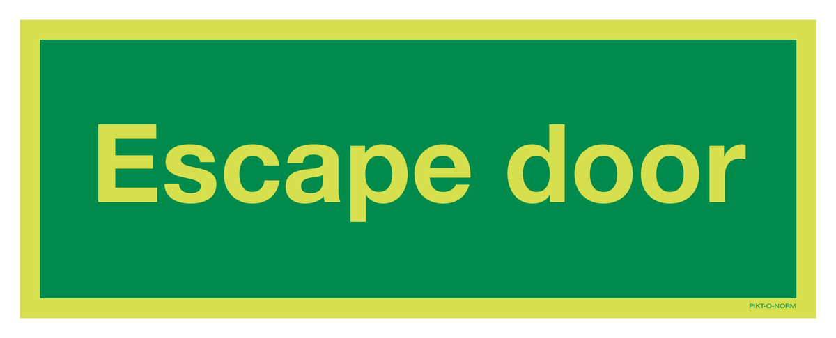 ESCAPE DOOR