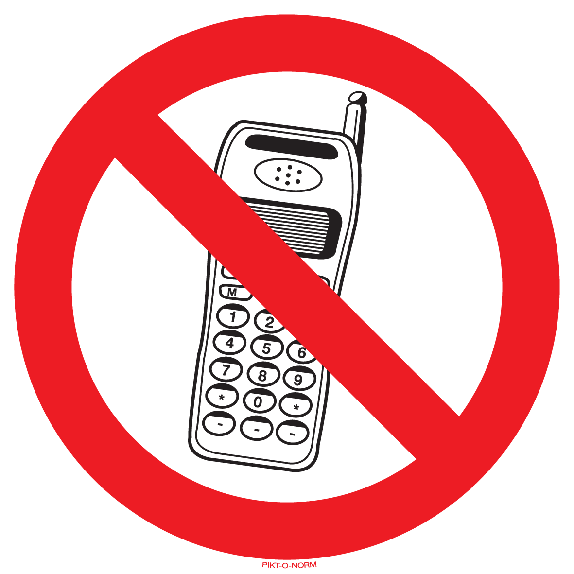 INTERDIT AUX TÉLÉPHONE PORTABLE